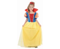 Role play-set for kids Elegant Princess Snow White (dress with collar, hairband), size 130/140 cm